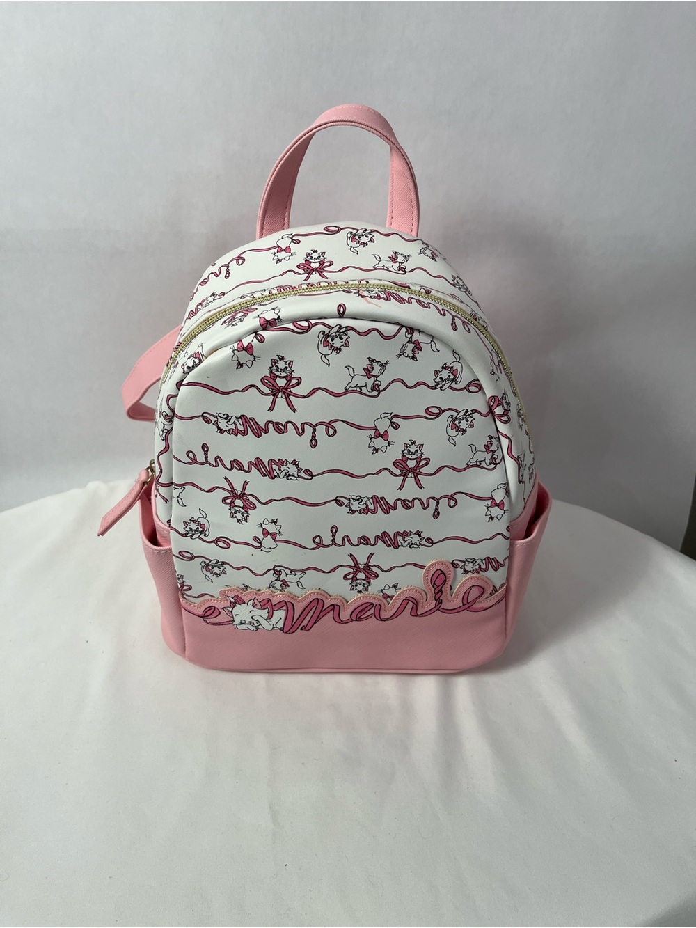 Disney Aristocats Marie Pink Ribbon Small Backpack Dani by Danielle Nicole